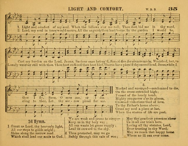 Fresh Laurels for the Sabbath School, A new and extensive collection of music and hymns. Prepared expressly for the Sabbath Schools, Etc. page 40