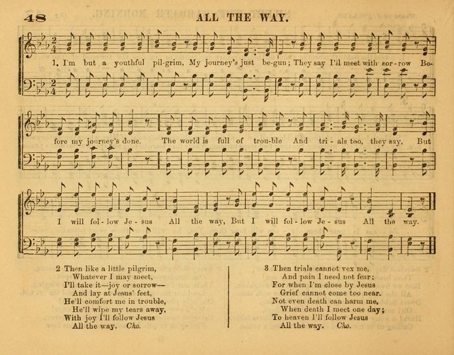 Fresh Laurels for the Sabbath School, A new and extensive collection of music and hymns. Prepared expressly for the Sabbath Schools, Etc. page 53