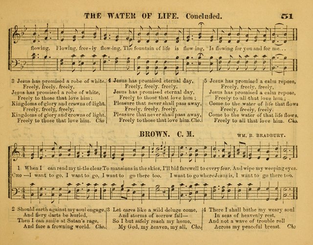 Fresh Laurels for the Sabbath School, A new and extensive collection of music and hymns. Prepared expressly for the Sabbath Schools, Etc. page 56