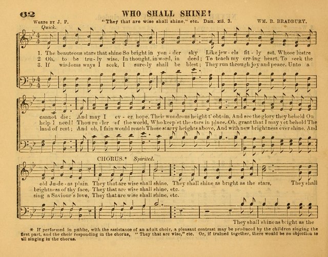 Fresh Laurels for the Sabbath School, A new and extensive collection of music and hymns. Prepared expressly for the Sabbath Schools, Etc. page 67