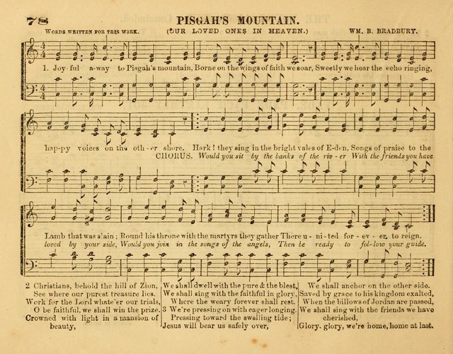 Fresh Laurels for the Sabbath School, A new and extensive collection of music and hymns. Prepared expressly for the Sabbath Schools, Etc. page 83
