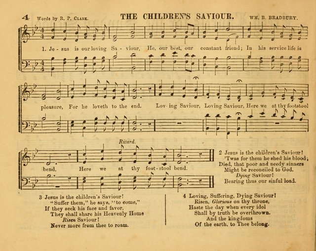 Fresh Laurels for the Sabbath School, A new and extensive collection of music and hymns. Prepared expressly for the Sabbath Schools, Etc. page 9