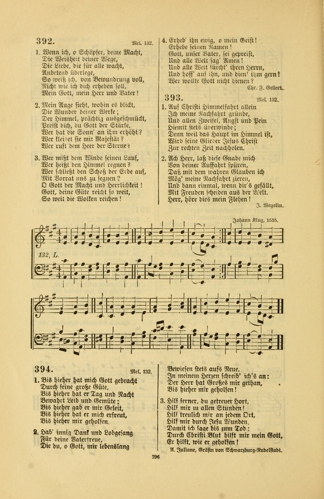 Frohe Lieder und Brüder-Harfe: eine Sammlung von Liedern für Sonntagschulen und Jugendvereine (Spezialle Aufl.) page 296