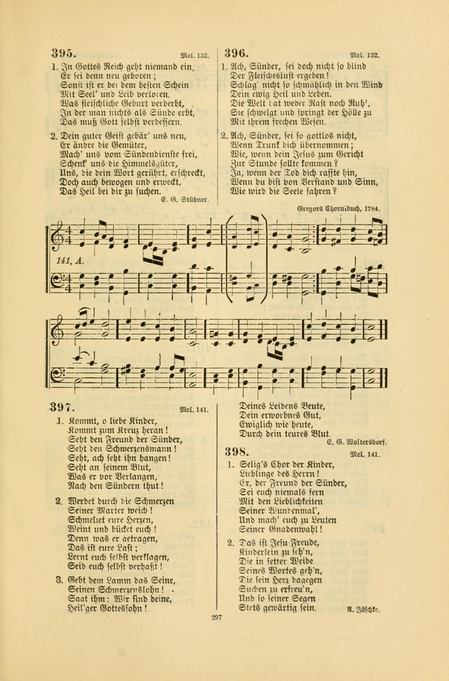 Frohe Lieder und Brüder-Harfe: eine Sammlung von Liedern für Sonntagschulen und Jugendvereine (Spezialle Aufl.) page 297