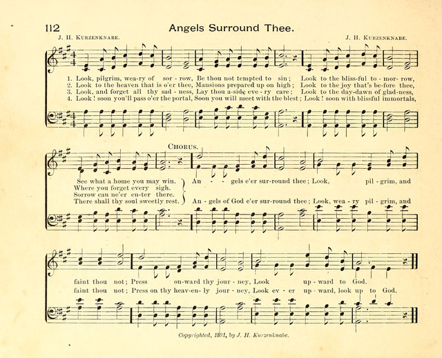 Fair as the Morning. Hymns and Tunes for Praise in the Sunday-School page 110