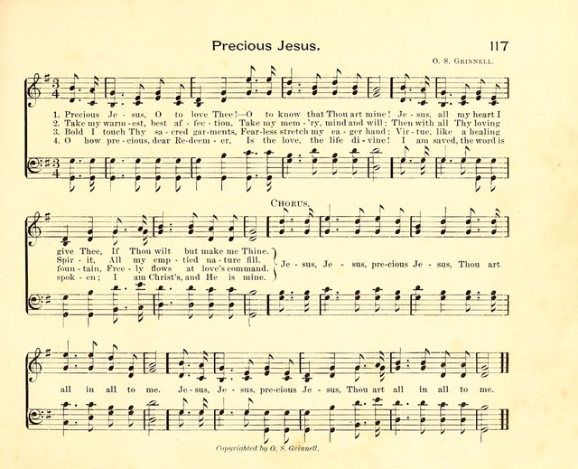 Fair as the Morning. Hymns and Tunes for Praise in the Sunday-School page 115