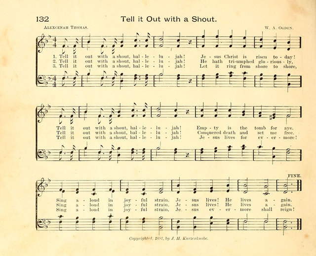 Fair as the Morning. Hymns and Tunes for Praise in the Sunday-School page 130
