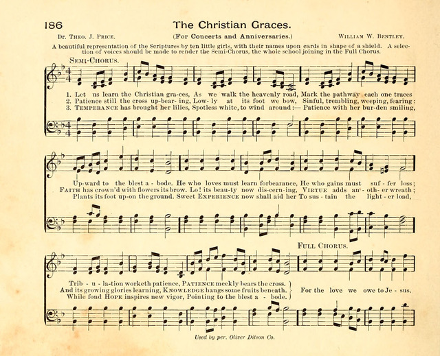 Fair as the Morning. Hymns and Tunes for Praise in the Sunday-School page 184