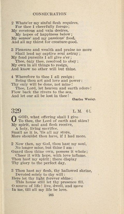 Free Methodist Hymnal page 207