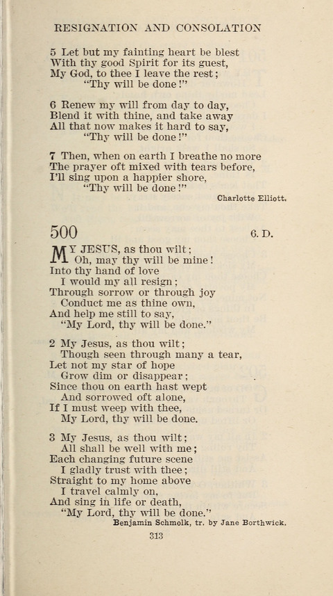 Free Methodist Hymnal page 315