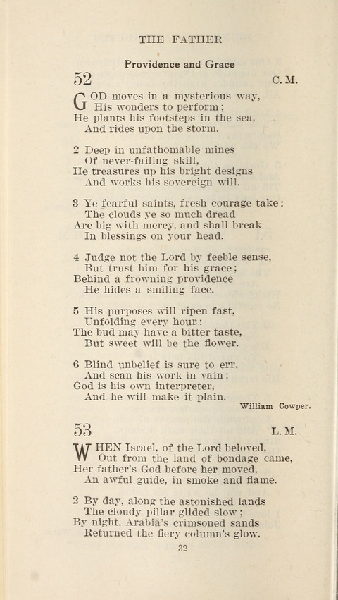Free Methodist Hymnal page 32