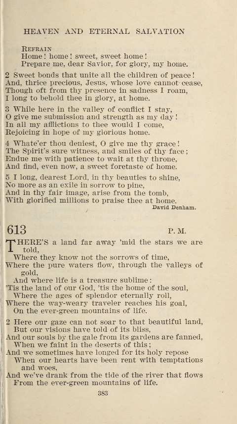 Free Methodist Hymnal page 385