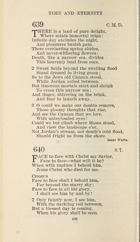 Free Methodist Hymnal page 402