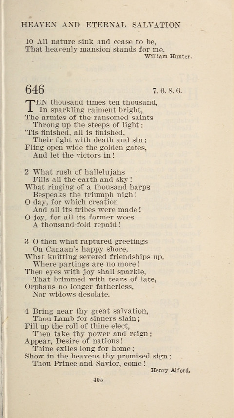 Free Methodist Hymnal page 407