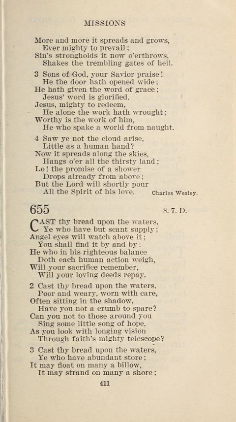 Free Methodist Hymnal page 413