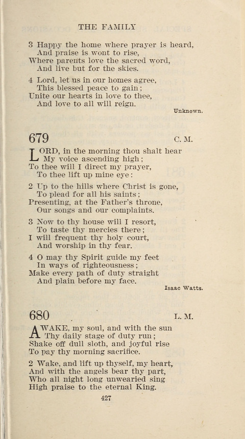 Free Methodist Hymnal page 429