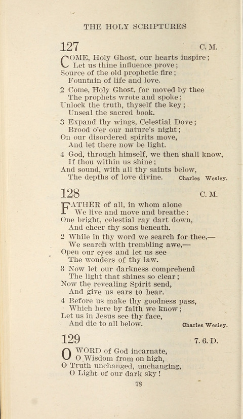 Free Methodist Hymnal page 78