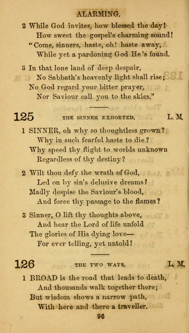 Fulton Street Hymn Book, for the use of union prayer meetings, Sabbath schools and families page 103