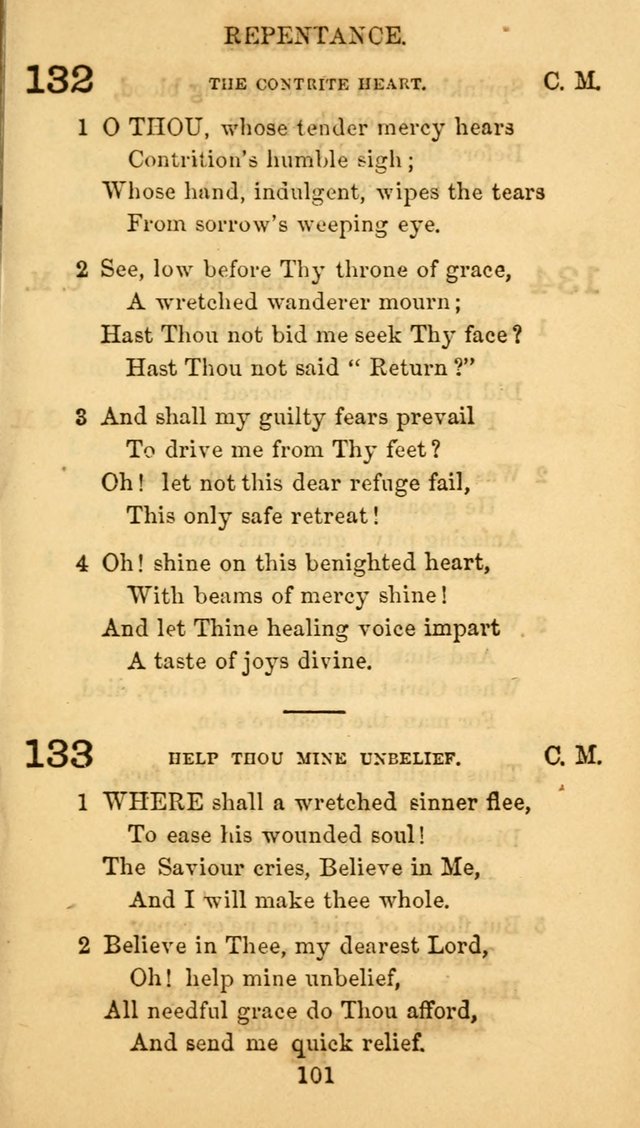 Fulton Street Hymn Book, for the use of union prayer meetings, Sabbath schools and families page 108