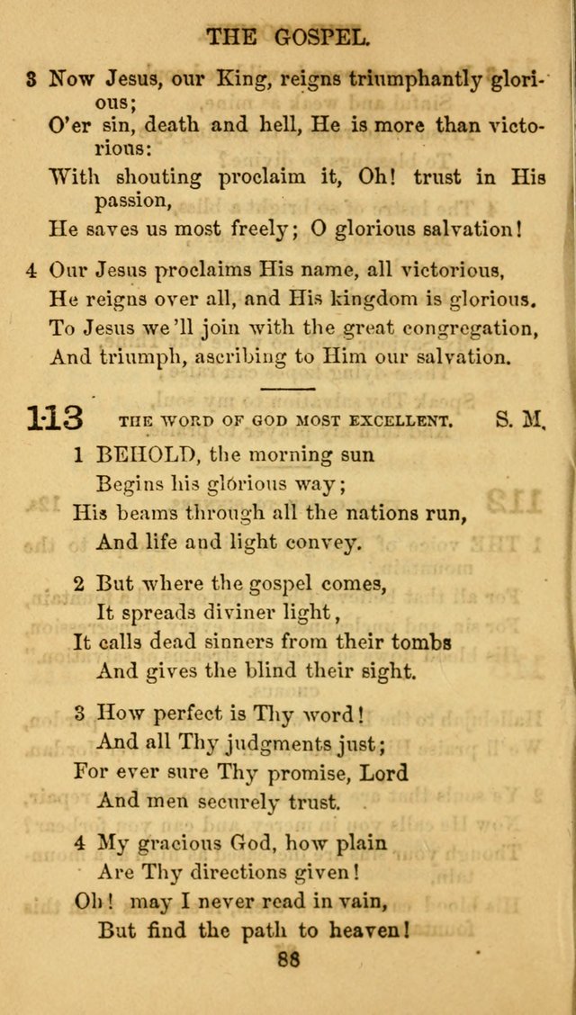 Fulton Street Hymn Book, for the use of union prayer meetings, Sabbath schools and families page 95