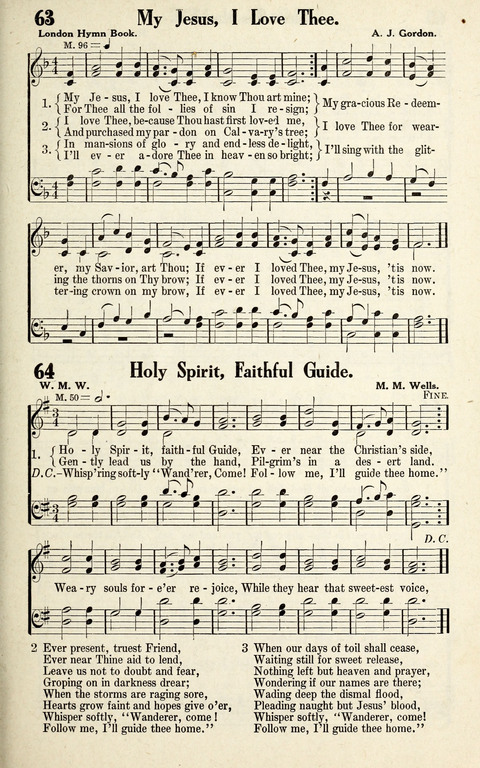 Favorite Selections from Victorious Service Songs: Designed for Conventions and Other Special Occasions page 57