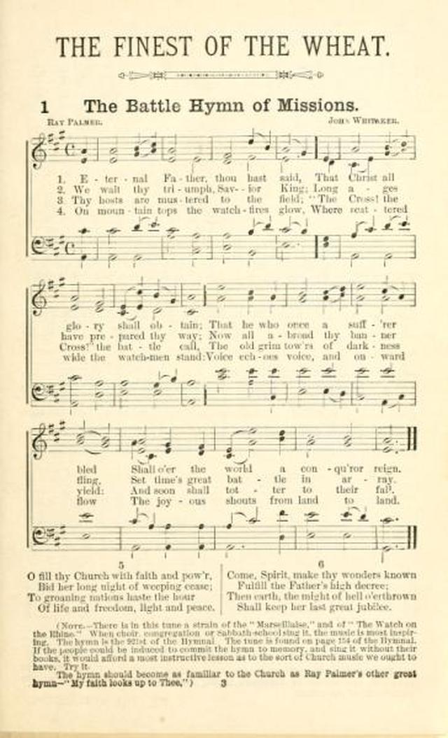 The Finest of the Wheat: hymns new and old, for missionary and revival meetings, and sabbath-schools page 2