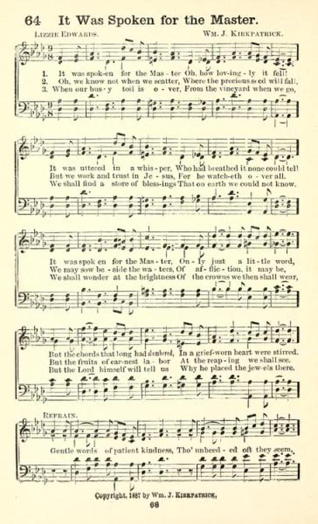 The Finest of the Wheat: hymns new and old, for missionary and revival meetings, and sabbath-schools page 67