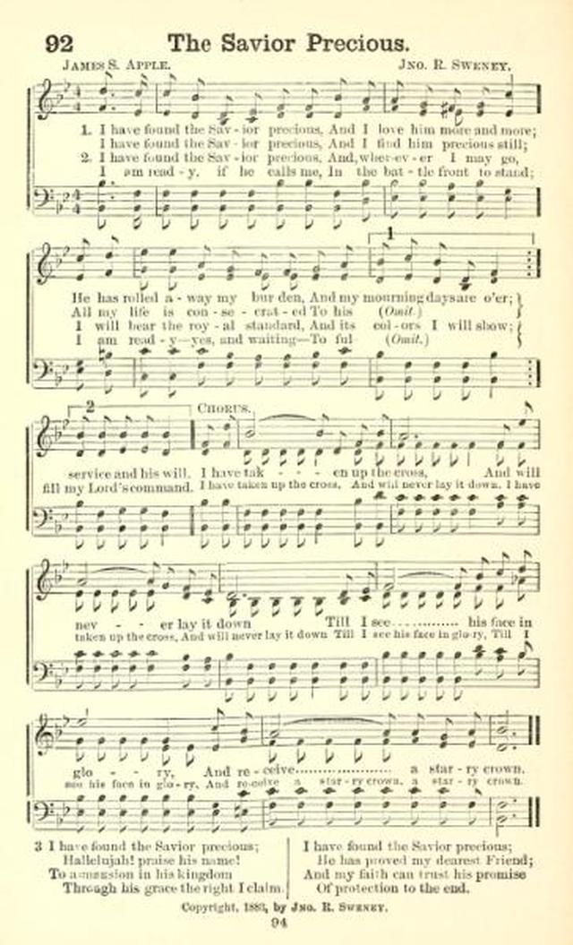 The Finest of the Wheat: hymns new and old, for missionary and revival meetings, and sabbath-schools page 93