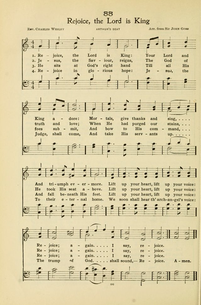 Gloria: a hymnal for use in Sunday schools, young people