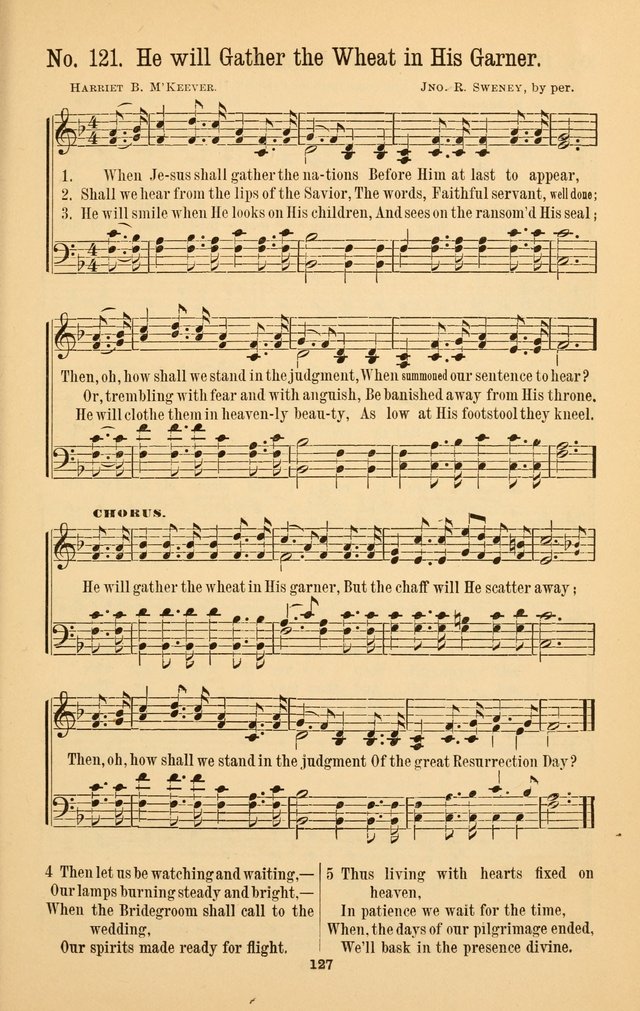The Great Awakening: a choice collection of new and standard gospel songs page 129