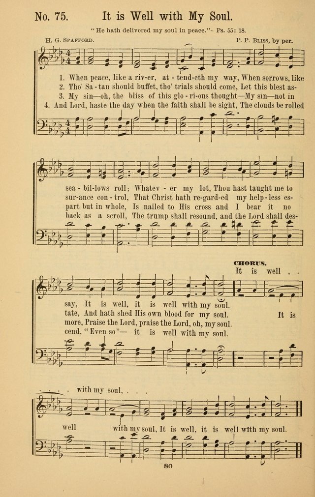 The Great Awakening: a choice collection of new and standard gospel songs page 82