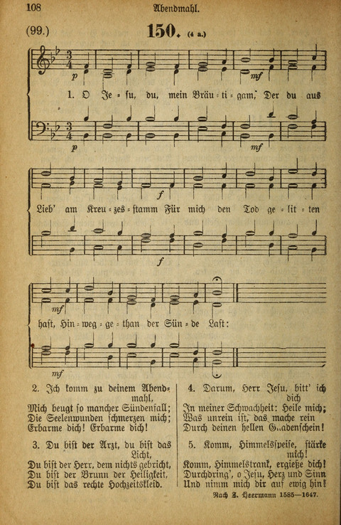 Gesangbuch der Bischöflichen Methodisten-Kirche: in Deutschalnd und der Schweiz page 106