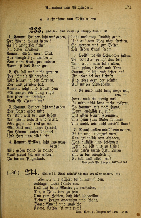 Gesangbuch der Bischöflichen Methodisten-Kirche: in Deutschalnd und der Schweiz page 169