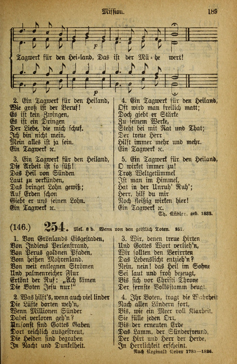 Gesangbuch der Bischöflichen Methodisten-Kirche: in Deutschalnd und der Schweiz page 187