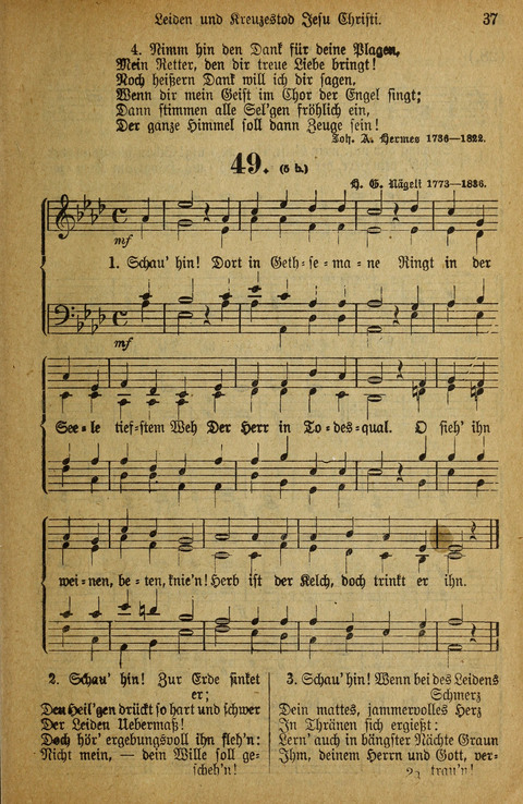 Gesangbuch der Bischöflichen Methodisten-Kirche: in Deutschalnd und der Schweiz page 35