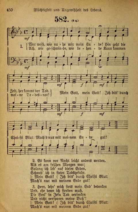 Gesangbuch der Bischöflichen Methodisten-Kirche: in Deutschalnd und der Schweiz page 450