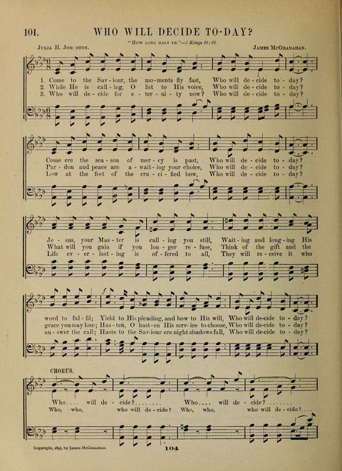 The Gospel Choir No. 2 page 104