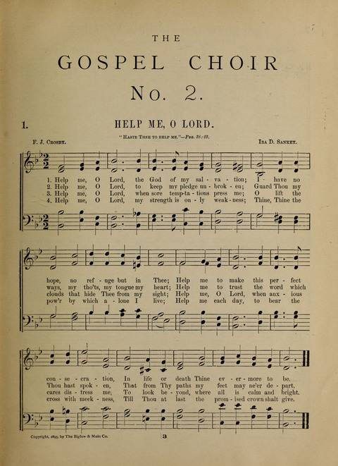 The Gospel Choir No. 2 page 3