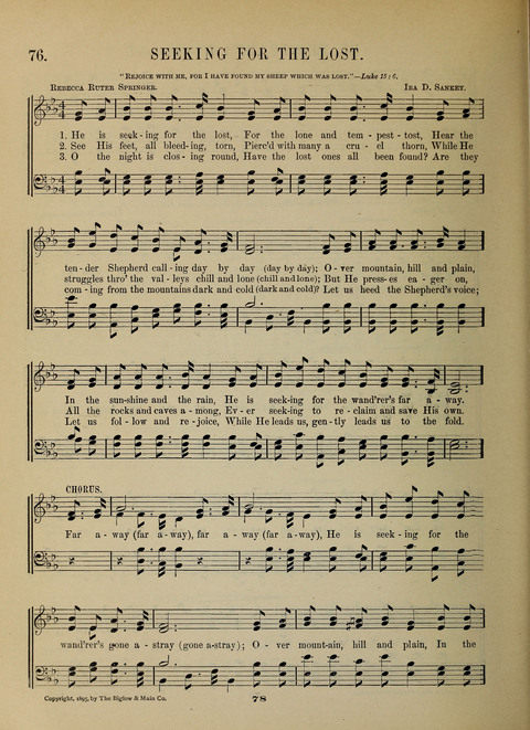 The Gospel Choir No. 2 page 78