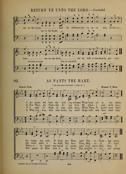 The Gospel Choir No. 2 page 85
