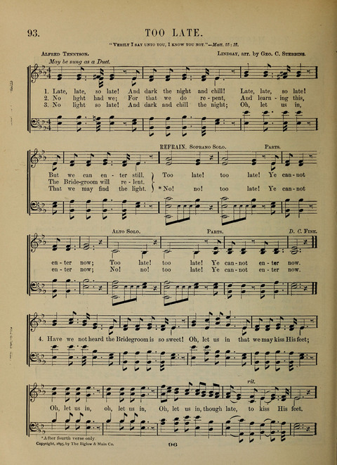 The Gospel Choir No. 2 page 96