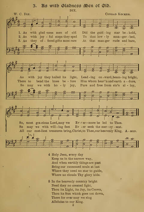Gems of Christmas Song: a collection of old Christmas carols and hymns for use year after year in the home and at Christmas festivals page 1