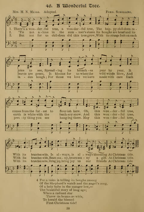 Gems of Christmas Song: a collection of old Christmas carols and hymns for use year after year in the home and at Christmas festivals page 30