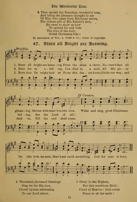 Gems of Christmas Song: a collection of old Christmas carols and hymns for use year after year in the home and at Christmas festivals page 31