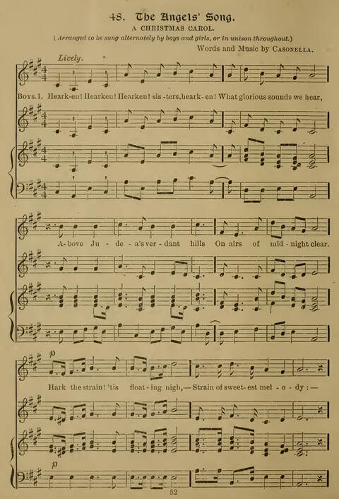 Gems of Christmas Song: a collection of old Christmas carols and hymns for use year after year in the home and at Christmas festivals page 32