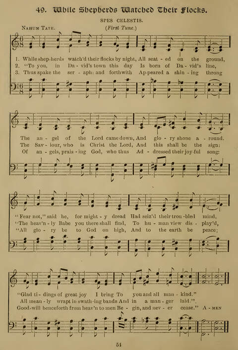 Gems of Christmas Song: a collection of old Christmas carols and hymns for use year after year in the home and at Christmas festivals page 34