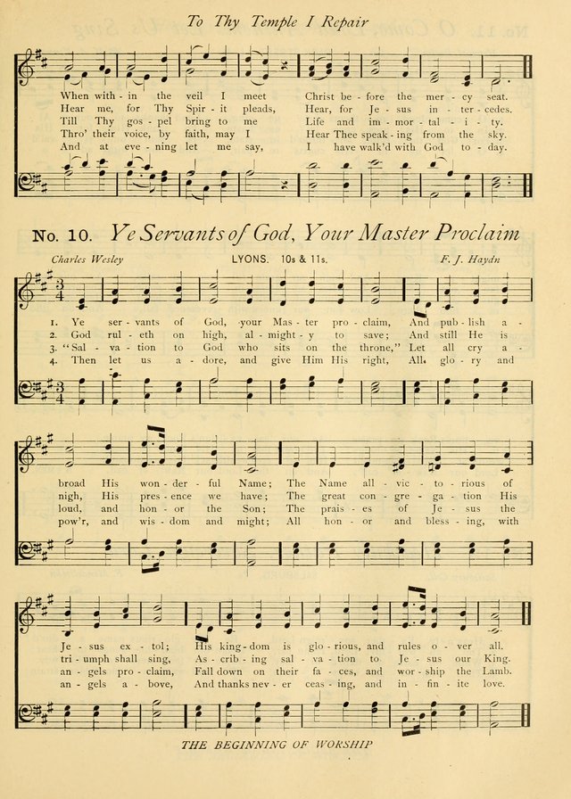 Gloria Deo: a Collection of Hymns and Tunes for Public Worship in all Departments of the Church page 7