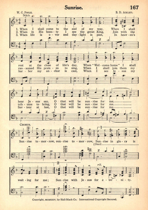 Gloria in Excelsis page 167