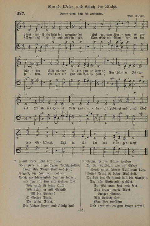 Gesangbuch der Evangelischen Gemeinschaft: für öffentlichen und häuslichen Gottesdient page 158