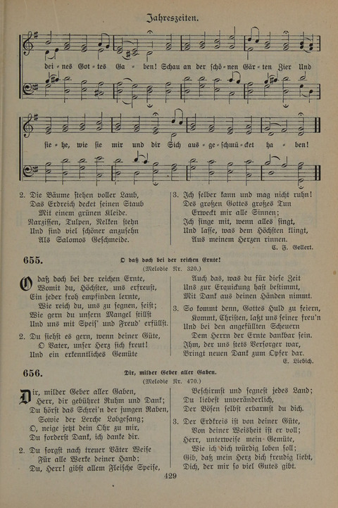 Gesangbuch der Evangelischen Gemeinschaft: für öffentlichen und häuslichen Gottesdient page 429